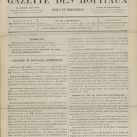 0683 - Page 677 - Sommaire / Chronique et nouvelles scientifiques. Hôpitaux de Paris / École de médecine / Association corporative des étudiants en médecine / Société de pathologie exotique / Nécrologie / Clinique des maladies mentales et de l'encéphale / Congrès médical international des accidents du travail / Chemins de fer de Paris-Lyon-Méditerranée