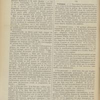 0714 - Page 708 - Revue générale. Les complications laryngées de la fièvre typhoïde ; par Marc Leconte... VI. Pronostic / VII. Traitement