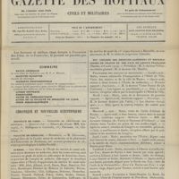 0775 - Page 769 - Sommaire / Chronique et nouvelles scientifiques. Hôpitaux de Paris / Faculté de médecine / Guerre / XIXe Congrès des médecins aliénistes et neurologistes de France et des pays de langue française