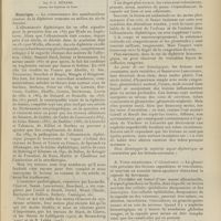 0779 - Page 773 - Revue générale. Le rein dans la diphtérie ; par P.-J. Ménard... I. Anatomie pathologique