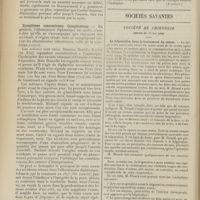 0784 - Page 778 - Revue générale. Le rein dans la diphtérie ; par P.-J. Ménard... III. Syndrome urinaire. (A suivre) / Sociétés savantes. Société de chirurgie. (Séance du 26 mai 1909). La fulguration dans le traitement du cancer. M. Ricard