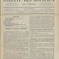 0803 - Page 797 - Sommaire / Chronique et nouvelles scientifiques. La population de la France en 1908 / Société de l'internat des Hôpitaux de Paris / Statistique / Polyclinique H. de Rothschild