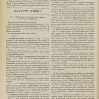 0822 - Page 816 - Sociétés savantes. Société de neurologie. (Séance du 3 juin 1909). Les signes de lésion organique dans la chorée de Sydenham. M. Thomas / Myoclonie rare, autopsie. MM. Lenoble et Aubineau / Documents officiels. L'avancement des médecins de la réserve et de la territoriale