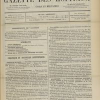 0879 - Page 873 - Abonnements de vacances / Sommaire / Chronique et nouvelles scientifiques. Hôpitaux de Paris / L'exercice de la radiographie / Statistique
