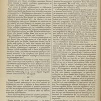 0886 - Page 880 - Revue générale. Le cancer primitif du foie ; par MM. Ch. Garin et R. Crémieu... III. Anatomie pathologique / IV. Symptômes