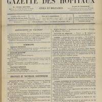 0907 - Page 901 - Abonnements de vacances / Sommaire / Chronique et nouvelles scientifiques. Hôpitaux de Paris / Facultés de médecine / Guerre / Hôpital civil d'Alger-Mustapha / Conseil supérieur de l'instruction publique / Erratum
