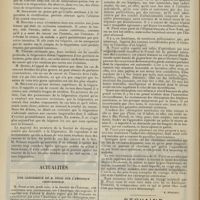 0932 - Page 926 - Sociétés savantes. Société de chirurgie. (Séance du 23 juin 1909). La fulguration. M. Pauchet... / Actualités. Une conférence de M. Pozzi sur l'Amérique chirurgicale. [A. Brochin]