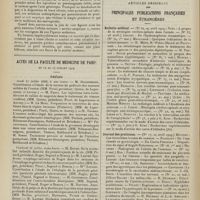 0980 - Page 974 - Variétés. Préservation des maladies vénériennes. Le coït aseptique ; par le Docteur Bonnette... / Actes de la Faculté de médecine de Paris du 12 au 17 juillet 1909. Thèses / Articles originaux des principales publications françaises et étrangères. Bulletin médical / Journal des praticiens