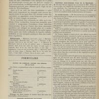 0988 - Page 982 - Méningite tuberculeuse et surinfection ; par MM. G. Paisseau et L. Tixier. (Travail du service et du laboratoire du Professeur Hutinel) / Formulaire. Batons de pommade contre les lésions de la face / Plaques muqueuses vulvaires / Sociétés savantes. Académie de médecine. (Séance du 7 juillet 1909). Injections sous-cutanées d'eau de la Bourboule. M. Gilbert, sur un travail de MM. Billard et Ferreyrolles / La variole-vaccine. M. Kelsch, en son nom et au nom de MM. Tissier, Camus et Tanon