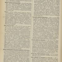 1064 - Page 1058 - Articles originaux des principales publications françaises et étrangères. Archives de médecine et de pharmacie militaires / Bulletin général de thérapeutique / Clinique / Écho médical du Nord / Gazette hebdomadaire des sciences médicales de Bordeaux / Journal de médecine de Bordeaux / Journal médical de Bruxelles / Journal des sciences médicales de Lille / Union médicale et scientifiques du Nord-Est