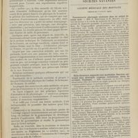 1075 - Page 1069 - De l'éducation physique ; par le Général Fr. Canonge... (A suivre) / Sociétés savantes. Société médicale des hôpitaux. (Séance du 23 juillet 1909). Pneumococcie pharyngée ulcéreuse chez un enfant de treize mois. MM. P. Ménétrier et R. Mallet / Otite chronique suppurée sans mastoïdite. Réaction méningée sans méningite (vomique rachidienne, abcès du cervelet). Pyohémie. MM. Caussade et Cotoni