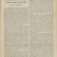 1105 - Page 1099 - Sur une nouvelle méthode de traitement de la syphilis puissamment atténuante et peut-être abortive ; par M. H. Hallopeau...