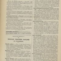 1112 - Page 1106 - Documents officiels. Arrêté modifiant transitoirement certaines dispositions du statut du 16 novembre 1847, relatives à l'agrégation des Facultés de médecine. Rapport au ministère de l'instruction publique et des beaux-arts / Articles originaux des principales publications françaises et étrangères. Marseille médical / Montpellier médical / Revue de chirurgie / Revue de la tuberculose / Revue de médecine / Revue hebdomadaire de laryngologie, d'otologie et de rhinologie / Revue médicale de l'Est / Revue neurologique / Semaine gynécologique
