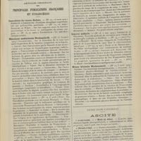 1123 - Page 1117 - Analyses. Thérapeutique. Contribution à l'étude clinque du salicylarsinate de mercure (énésol) (M. Gilles Trégoat. Th. de Paris...). [L. Gayard] / Articles originaux des principales publications françaises et étrangères. Centralblatt für innere Medizin / Münchener medizinische Wochenschrift / Semaine médicale / Wiener klinische Wochenschrift / Notes pour l'internat. Ascite