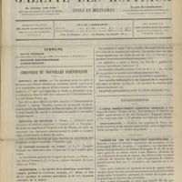 1127 - Page 1121 - Sommaire / Chronique et nouvelles scientifiques. Hôpitaux de Paris / Hôpitaux de Province / Ier Congrès français du froid / Statistique / Renseignements / Chemins de fer de Paris-Lyon-Méditerranée