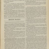 1145 - Page 1139 - De la mécanothérapie dans les accidents du travail. Ce qu'il faut penser de sa valeur thérapeutique (Quatre années de pratique) ; par M. le Docteur Lop... / Médecine pratique. La ressuscitation dans le cas de mort apparente. [M. Lance]
