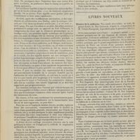 1147 - Page 1141 - Médecine pratique. La ressuscitation dans le cas de mort apparente [M. Lance] / Livres nouveaux. Histoire de la médecine. Fac-simile très réduit, au trait, du grand dessin de Noé Legrand, d'après le composition de M. Urbain Bourgeois...