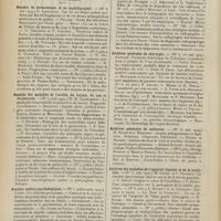 1152 - Page 1146 - Articles originaux des principales publications françaises et étrangères. Annales de dermatologie et de syphiligraphie / Annales des maladies de l'oreille, du larynx, du nez et du pharynx / Annales médico-psychologiques / Archives d'électricité médicale expérimentales et cliniques / Archives générales de chirurgie / Archives générales de médecine / Archives des maladies de l'appareil digestif et de la nutrition / Archives médico-chirurgicales de province
