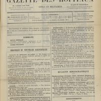1163 - Page 1157 - Sommaire / Chronique et nouvelles scientifiques. Faculté de médecine de Paris / Maison nationale de Charenton / Guerre / Association corporative des étudiants en médecine / Statistique / Nécrologie / Bulletin bibliographique / Renseignements