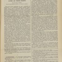 1165 - Page 1159 - Revue générale. La méningite cérébro-spinale épidémique et son traitement d'après les travaux récents ; par M. Roger Voisin... I. Le méningocoque