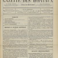1175 - Page 1169 - Sommaire / Chronique et nouvelles scientifiques. Juridiction universitaire / XVIe Congrès international de médecine / Distinctions honorifiques / Nécrologie / Erratum / Bulletin bibliographique