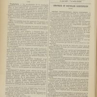 1196 - Page 1190 - Revue générale. La méningite cérébro-spinale épidémique et son traitement d'après les travaux récents ; par M. Roger Voisin... VII. Traitement / VIII. Prophylaxie / Chronique et nouvelles scientifiques (suite). Procédé pharmaceutique. Brevet d'invention