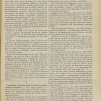 1201 - Page 1195 - Tuberculose et tuberculines ; par M. le Docteur Cailliau... I / II. Préparation de la tuberculine de Koch, et premiers essais de vaccination