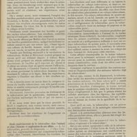1203 - Page 1197 - Tuberculose et tuberculines ; par M. le Docteur Cailliau... III. Préparations d'autres tuberculines et nouveaux essais de vaccination et de sérothérapie / IV. Etude expérimentale de la tuberculine chez l'animal et chez l'homme et explication de ses effets