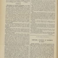 1218 - Page 1212 - Analyses. Médecine. Continence sexuelle et artério-sclérose (P. Remlinger, Presse méd...). [L. Gayard] / Chirurgie. Observations sur l'anatomie pathologique et le traitement opératoire des abcès prostatiques (New-York surg. Soc...). [F. Gardner] / Notes pour l'internat. Symptômes, diagnostic et traitement du croup