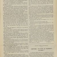 1255 - Page 1249 - De l'éducation physique ; par le Général Fr. Canonge... (A suivre) / Notes pour l'internat. Symptômes, diagnostic et traitement du croup