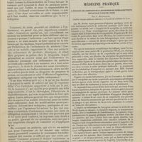 1275 - Page 1269 - Le masseur et l'ordonnance ; par M. Maurice Faure... / Médecine pratique. A propos de l'emploi de la morphine en thérapeutique infantile (coqueluche) ; par G. Mouriquand...