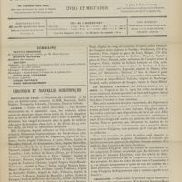 1283 - Page 1277 - Sommaire / Chronique et nouvelles scientifiques. Hôpitaux de Paris / Guerre / Les bureaux d'hygiène du département de la Seine / Nécrologie / Clinique des maladies du système nerveux