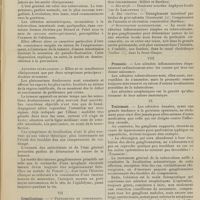 1301 - Page 1295 - Revue générale. Les adénopathies du mésentère ; par MM. P. Bertein et G. Worms. VI. Symptomatologie / VII. Complications / VIII. Pronostic / IX. Traitement