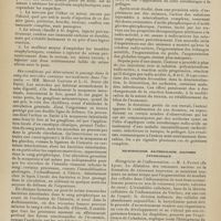 1324 - Page 1318 - XVIe Congrès international de médecine (Budapest, 29 août-4 septembre 1909). Pathologie générale et expérimentale. Vitalité, résistance et activité des leucocytes. M. Ch. Achard... / Du traitement préventif de l'anaphylaxie. L'anti-anaphylaxie. M. Besredka... / Des conditions qui déterminent le passage dans le sang des microbes contenus normalement dans l'intestin. MM. Marcel Garnier et L.-G. Simon... / Modifications de la nature du terrain par les solutions polyminéralisées radio-actives. Traitement de la pellagre. M. Jean Nicolaïdi... / Microbiologie. Bactériologie. Anatomie pathologique. Histogénèse de l'inflammation. M. J. Paviot...