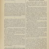 1396 - Page 1390 - Nouvelle enquête sur la morbidité et la longévité des débitants de France ; par MM. Jacques Roubinovitch... et Georges Fontorbe... / Avis / XVIe Congrès international de médecine (Budapest, 19 août-4 septembre 1909). Dermatologie et maladies vénériennes. Les scarifications linéaires quadrillées dans le traitement du lupus vulgaire et en particulier dans le traitement du lupus vulgaire du nez. M. L. Brocq... / Traitement du lupus érythémateux. M. Malcolm Morris...