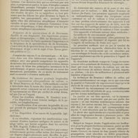1398 - Page 1392 - XVIe Congrès international de médecine (Budapest, 19 août-4 septembre 1909). Dermatologie et maladies vénériennes. Les atrophies idiopathiques de la peau. M. G. Thibierge... / Fréquence de la sporotrichose de De Beurmann. Facilité de son diagnostic. Son importance pronostique et thérapeutique. MM. De Beurmann, Gougerot et Vaucher... / L'emploi des rayons X en dermatologie. M. Lenglet / Du traitement des cancers profonds inopérables par le rayonnement ultra-pénétrant du radium. M. Henri Dominici... / Le traitement des cancers de la peau et des muqueuses par le radium. MM. Henri Dominici et Barcat...