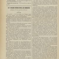 1432 - Page 1426 - Sociétés savantes. Académie de médecine. (Séance du 5 octobre 1909). L'alcoolisme le plus grand facteur de la criminalité. M. Vallon / XVIe Congrès international de médecine (Budapest, 29 août-4 septembre 1909). Urologie. La pyélite. M. Kapsammer... / La tuberculose rénale. M. Barthélemy Guisy... / La lithiase rénale. Indications de la néphrotomie et de la néphrectomie dans la lithiase rénale. M. Desnos... / De l'avenir des néphrectomisés. M. A. Pousson...