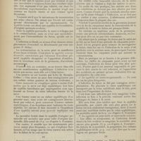 1442 - Page 1436 - Revue générale. Syphilis et grossesse ; par MM. J. Pénard... et A. Girauld... III. Syphilis d'origine paternelle / IV. Syphilis d'origine maternelle / V. Influence du temps
