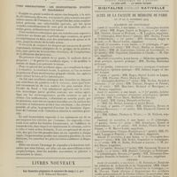 1624 - Page 1618 - Intérêts professionnels. L'assistance à la famille médicale / Pratique médicale. Voies respiratoires : les bronchitiques. Hygiène et traitement / Livres nouveaux. Les insectes piqueurs et suceurs de sang, par la Dr Edmond Sergent. [M. Brelet] / Actes de la Faculté de médecine de Paris du 18 au 27 novembre 1909. Examens de doctorat / Thèses