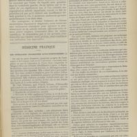1631 - Page 1625 - Travail du service de M. le Professeur Debove. (Clinique médicale de l'Hôpital Beaujon). Diagnostic de l'insuffisance mitrale à l'autopsie ; par M. Camille Lian... / Médecine pratique. Les opérations césariennes supra-symphysaires. [M. Lance]