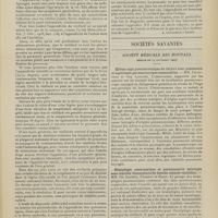 1673 - Page 1667 - Médecine pratique. L'appendicite chez le vieillard et chez l'enfant. [A. Gaullieur L'Hardy] / Sociétés savantes. Société médicale des hôpitaux. (Séance du 19 novembre 1909). Oedème aigu pneumococcique du larynx avec pneumonie et septicémie pneumococcique consécutives. MM. Chauffard et Guy Laroche / Hémiplégie pneumonique et pneumococcie méningée sans réaction leucocytaire du liquide céphalo-rachidien. MM. Ch. Lesieur, Froment et Garin