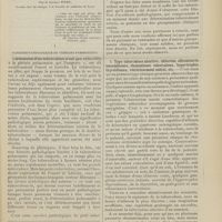 1681 - Page 1675 - La famille tuberculeuse. Rapports de la phtisie avec les autres tuberculoses parentés morbides ; par le Docteur Piery...