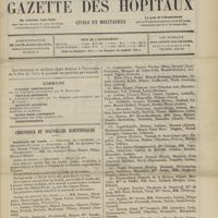 1843 - Page 1837 - Sommaire / Chronique et nouvelles scientifiques. Hôpitaux de Paris