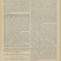 1864 - Page 1858 - Sociétés savantes. Société médicale des hôpitaux. (Séance du 24 décembre 1909). La tuberculo-réaction en médecine mentale. MM. A. Marie... et Beaussart / Névralgies sciatiques traitées par les injections épidurales anesthésiques (méthode Sicard), avec la cocaïne à doses élevées et répétées. Résultat heureux dans des cas chroniques rebelles. MM. G. Caussade et Pierre Queste / Erratum. M.Milian / Société de neurologie et de psychiatrie. (Première réunion annuelle). Séance du 9 décembre (matin). Consacrée à l'étude du rôle de l'émotion dans les accidents neuropatiques et psychopatiques