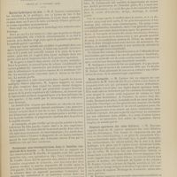 1879 - Page 1873 - Sociétés savantes. Académie des sciences (séance publique annuelle). Prix proposés pour les années 1910, 1911, 1912, 1913 / Société de chirurgie. (Séance du 22 décembre 1909). Kystes hydatiques du foie. M. F. Legueu / Ostéotomie sous-trochantérienne dans la luxation congénitale de la hanche. M. Kirmisson, une observation de M. Coville / Contusion de l'abdomen, hémorragie mortelle. M. Souligoux, une observation de M. Lafourcade... / Kyste dermoïde. M. Launay, une observation de M. Schmidt... / Rupture spontanée des voies biliaires. M. Routier