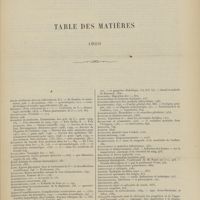 1883 - Page 1877 - Table des matières 1909