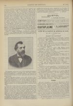 [Lancereaux] - Gazette des hôpitaux civils et militaires (Lancette française)