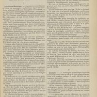 0027 - Page 15 - Revue générale. La méningite syphilitique aiguë ; par le Docteur Marcel Miriel... I. Définition et historique / II. Etiologie