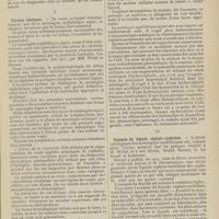 0031 - Page 19 - Revue générale. La méningite syphilitique aiguë ; par le Docteur Marcel Miriel... IV. Symptomatologie / V. Formes cliniques / VI. Examen du liquide céphalo-rachidien