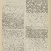 0043 - Page 31 - Un cas de fièvre typhoïde avec myocardite grave ; par L. Baumel...